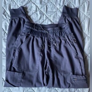 Carly Jogger Scrub Pant (Charcoal Grey)